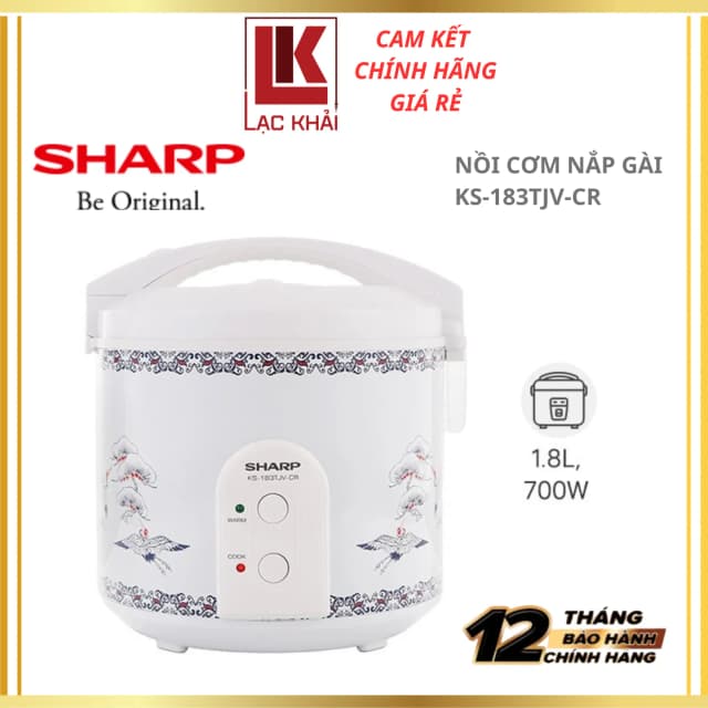 So sánh giá Nồi cơm nắp gài Sharp 1.8 lít KS-183TJV-CH rẻ nhất? - Ảnh 11