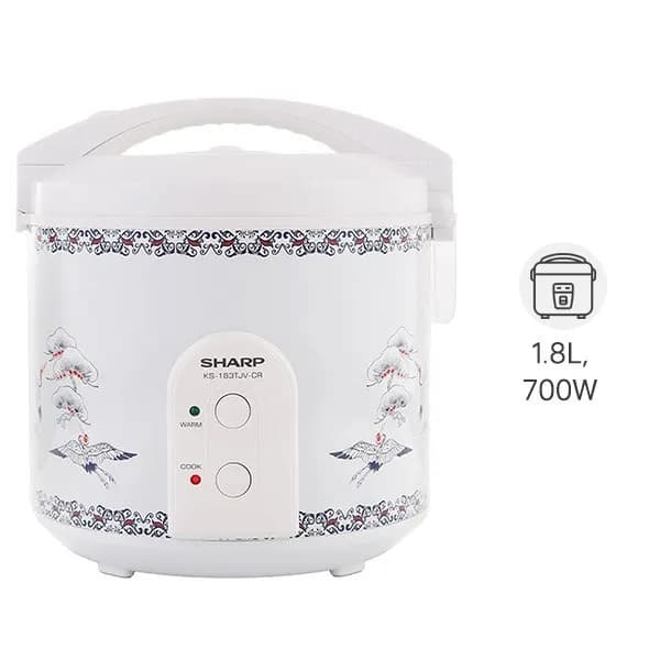 Nồi cơm nắp gài Sharp 1.8 lít KS-183TJV-CR - Ảnh 6