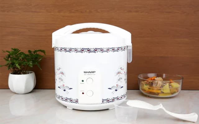 So sánh giá Nồi cơm nắp gài Sharp 1.8 lít KS-183TJV-CR rẻ nhất? - Ảnh 2