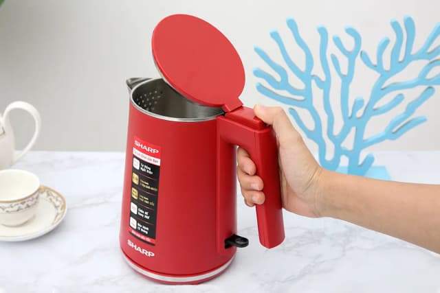 So sánh giá Bình đun siêu tốc Sharp 1 lít EKJ-10DVPS-RD rẻ nhất? - Ảnh 17