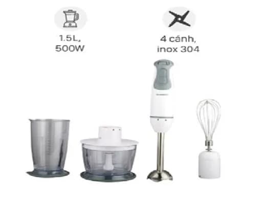 So sánh giá Máy xay cầm tay Sharp EM-H076SV-WH rẻ nhất? - Ảnh 5