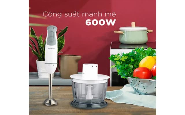 So sánh giá Máy xay cầm tay Sharp EM-H076SV-WH rẻ nhất? - Ảnh 8
