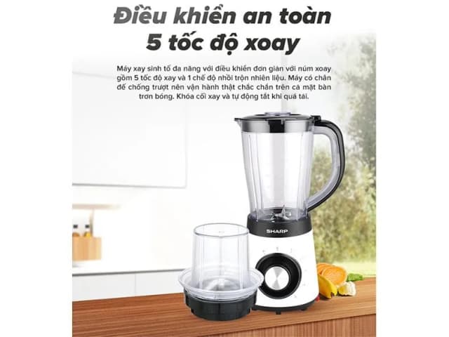 So sánh giá Máy xay sinh tố đa năng Sharp EM-S155PV-WH rẻ nhất? - Ảnh 10