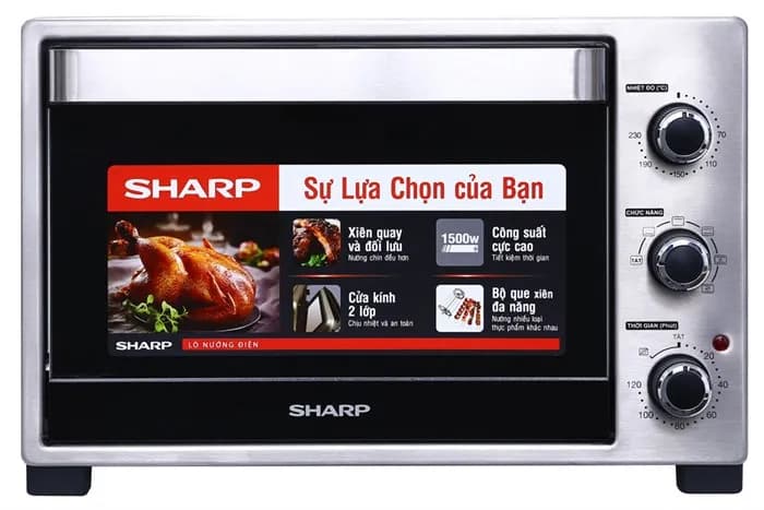 Lò nướng Sharp EO-A323RCSV-ST 32 lít - Giá rẻ nhất hôm nay - Ảnh 1