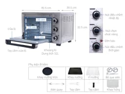Lò nướng Sharp EO-A323RCSV-ST 32 lít - Giá rẻ nhất hôm nay - Ảnh 2