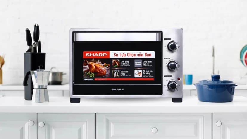 Lò nướng Sharp EO-A323RCSV-ST 32 lít - Giá rẻ nhất hôm nay - Ảnh 9