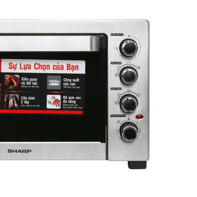 So sánh giá Lò nướng Sharp EO-A384RCSV-ST 38 lít rẻ nhất? - Ảnh 8