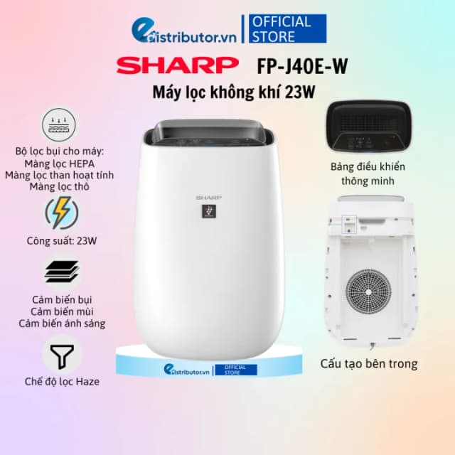 So sánh giá Máy lọc không khí Sharp FP-J40E-W 23W rẻ nhất? - Ảnh 20