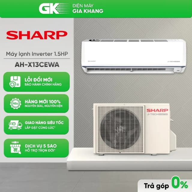 So sánh giá Máy lạnh Sharp Inverter 1.5 HP AH-X13CEWC rẻ nhất? - Ảnh 12