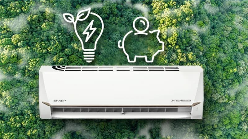 Máy lạnh Sharp Inverter 1.5 HP AH-XP13CHW - Giá rẻ nhất hôm nay - Ảnh 15