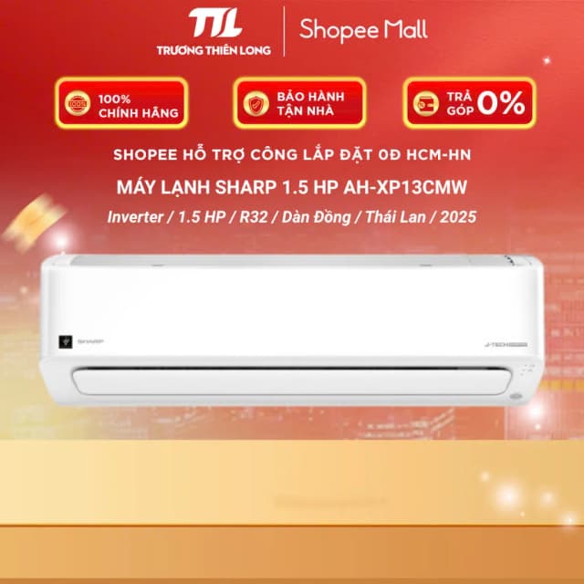 So sánh giá Máy lạnh Sharp Inverter 1.5 HP AH-XP13CMW rẻ nhất? - Ảnh 17