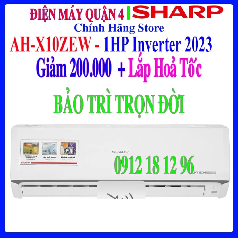 So sánh giá Máy lạnh Sharp Inverter 1 HP AH-X10DEW - Tìm sản phẩm giá rẻ nhất - Ảnh 10