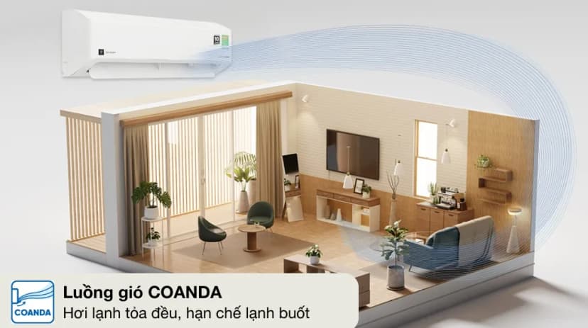 So sánh giá Máy lạnh Sharp Inverter 1 HP AH-XP10CMW - Tìm sản phẩm giá rẻ nhất - Ảnh 10