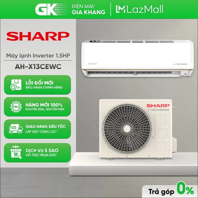 So sánh giá Máy lạnh Sharp Inverter 1.5 HP AH-X13DEW rẻ nhất? - Ảnh 15