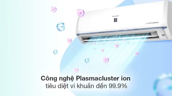 Máy lạnh Sharp Inverter 1 HP AH-XP10BSW - Giá rẻ nhất hôm nay - Ảnh 10