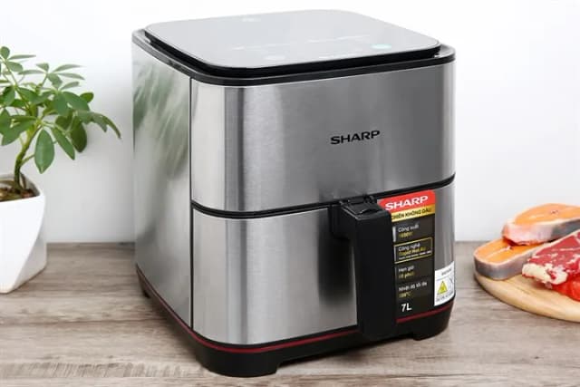 So sánh giá Nồi chiên không dầu Sharp 7 lít KF-AF70EV-ST rẻ nhất? - Ảnh 3
