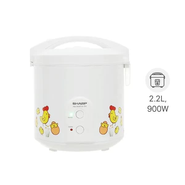 Nồi cơm nắp gài Sharp 2.2 lít KS-223TJV-CH - Ảnh 3