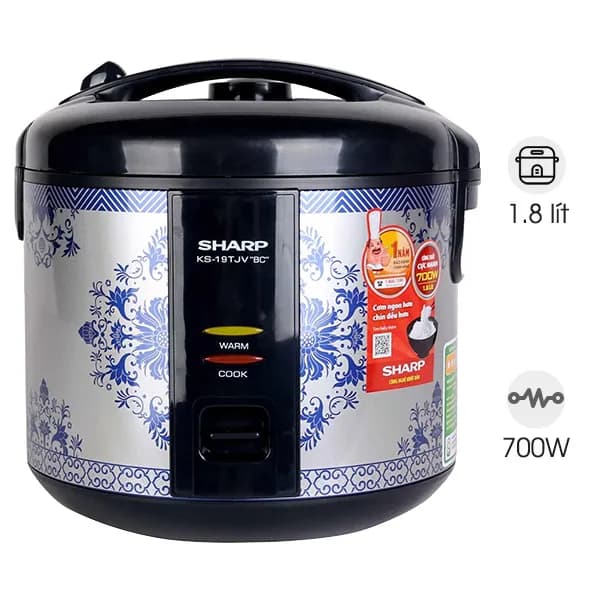 So sánh giá Nồi cơm nắp gài Sharp 2.2 lít KS-223TJV-CH rẻ nhất? - Ảnh 16