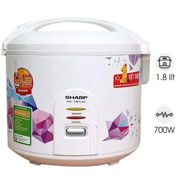 So sánh giá Nồi cơm nắp gài Sharp 2.2 lít KS-223TJV-CH rẻ nhất? - Ảnh 20