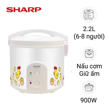 So sánh giá Nồi cơm nắp gài Sharp 2.2 lít KS-223TJV-CH rẻ nhất? - Ảnh 6