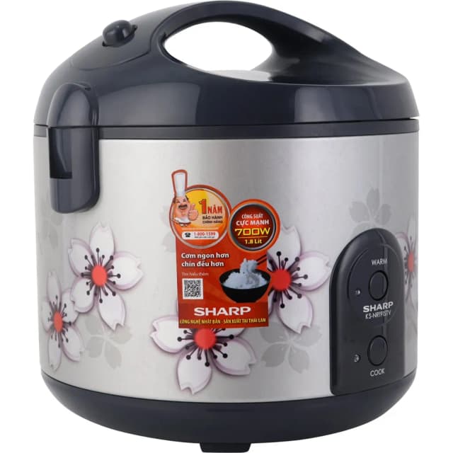 So sánh giá Nồi cơm nắp gài Sharp 1.8 lít KS-N191ETV rẻ nhất? - Ảnh 15