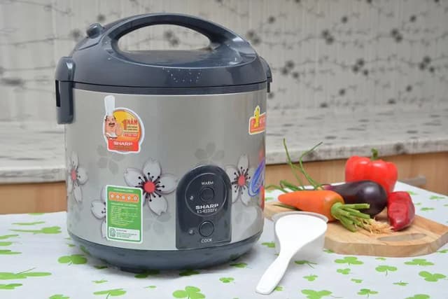 So sánh giá Nồi cơm nắp gài Sharp 2.2 lít KS-R231STV rẻ nhất? - Ảnh 5