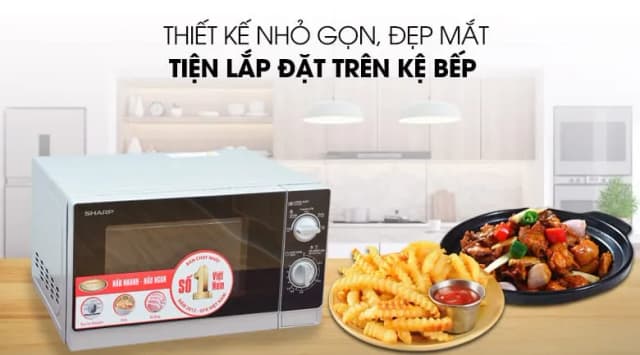 So sánh giá Lò vi sóng Sharp R-205VN(S) 20 lít rẻ nhất? - Ảnh 12
