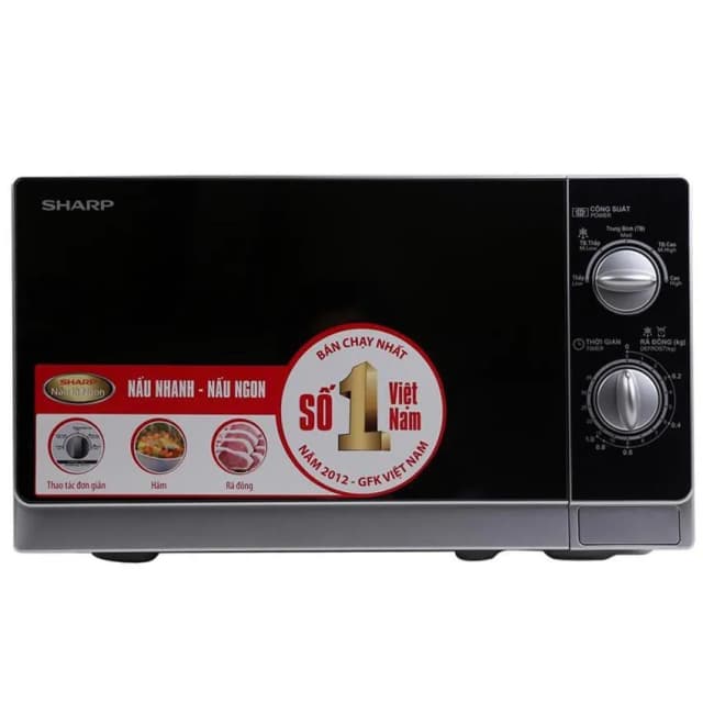 So sánh giá Lò vi sóng Sharp R-205VN(S) 20 lít rẻ nhất? - Ảnh 3