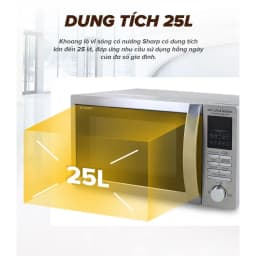 So sánh giá Lò vi sóng Sharp R-C825VN(ST) 25 lít - Tìm sản phẩm giá rẻ nhất - Ảnh 11