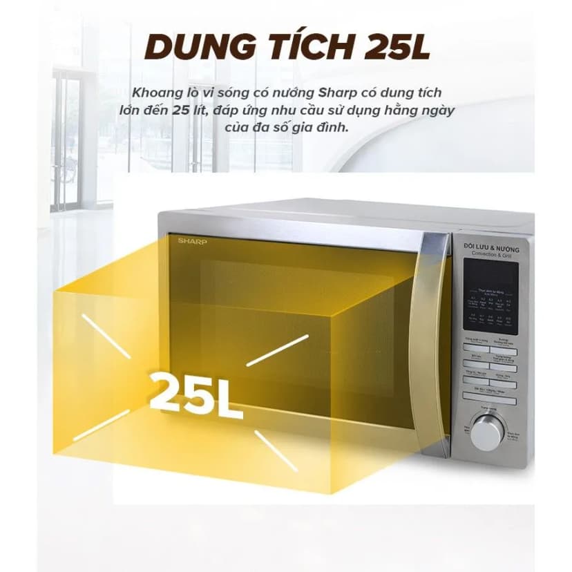So sánh giá Lò vi sóng Sharp R-C825VN(ST) 25 lít - Tìm sản phẩm giá rẻ nhất - Ảnh 11