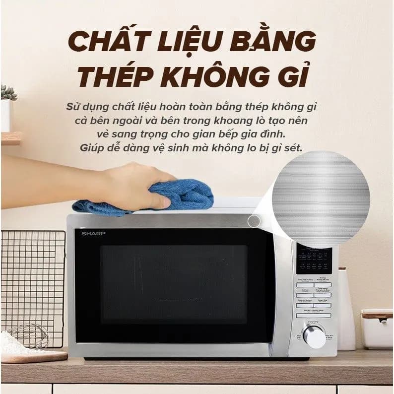So sánh giá Lò vi sóng Sharp R-C825VN(ST) 25 lít - Tìm sản phẩm giá rẻ nhất - Ảnh 13