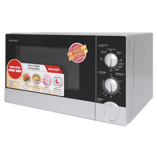 So sánh giá Lò vi sóng có nướng Sharp R-G302VN-S 23 lít rẻ nhất? - Ảnh 3