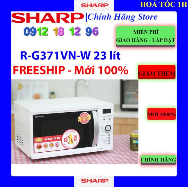 So sánh giá Lò vi sóng có nướng Sharp R-G371VN-W 23 lít rẻ nhất? - Ảnh 14