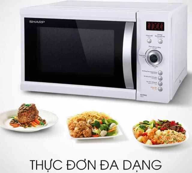 So sánh giá Lò vi sóng có nướng Sharp R-G371VN-W 23 lít rẻ nhất? - Ảnh 5