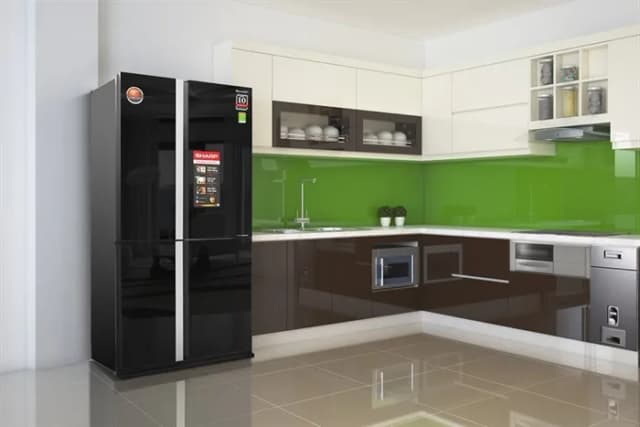 So sánh giá Tủ lạnh Sharp Inverter 605 lít Multi Door SJ-FX688VG-BK rẻ nhất? - Ảnh 5