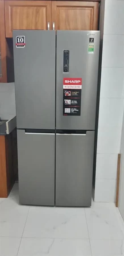 So sánh giá Tủ lạnh Sharp Inverter 401 lít Multi Door SJ-FXP480V-SL rẻ nhất? - Ảnh 4