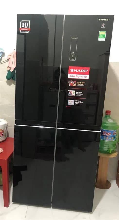 So sánh giá Tủ lạnh Sharp Inverter 401 lít Multi Door SJ-FXP480VG-BK rẻ nhất? - Ảnh 7