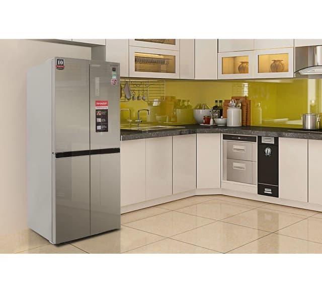 So sánh giá Tủ lạnh Sharp Inverter 401 lít Multi Door SJ-FXP480VG-CH rẻ nhất? - Ảnh 12