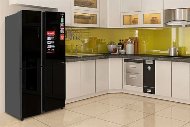 So sánh giá Tủ lạnh Sharp Inverter 525 lít Multi Door SJ-FXP600VG-BK rẻ nhất? - Ảnh 2