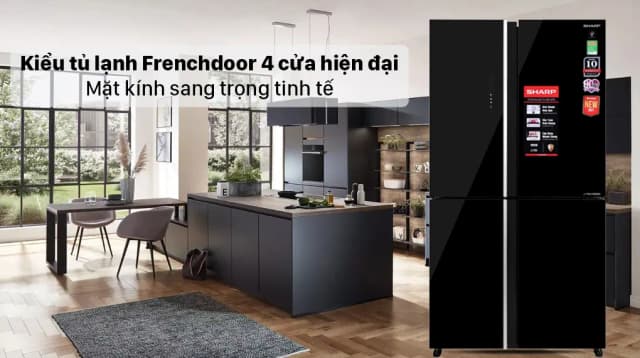 So sánh giá Tủ lạnh Sharp Inverter 525 lít Multi Door SJ-FXP600VG-BK rẻ nhất? - Ảnh 19