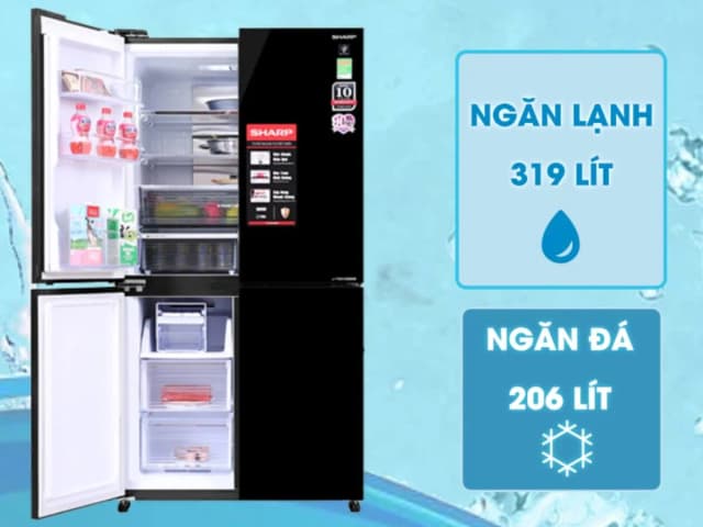 So sánh giá Tủ lạnh Sharp Inverter 525 lít Multi Door SJ-FXP600VG-BK rẻ nhất? - Ảnh 20