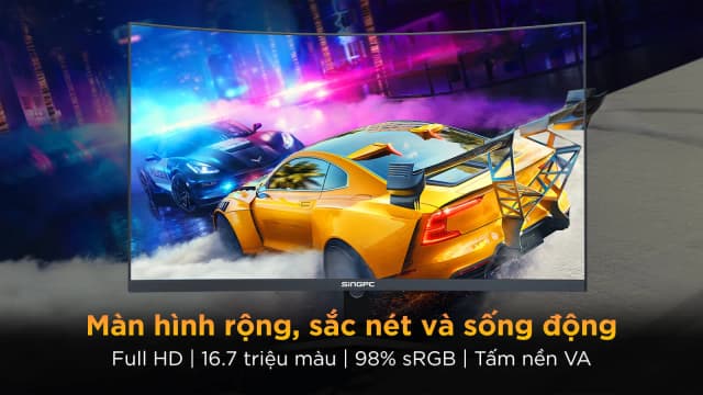 Top 1 so sánh giá Màn hình Gaming SingPC Q27CF120-VAG (27 inch, Full HD, VA, 120Hz, 2ms) - Tìm sản phẩm giá rẻ nhất - Ảnh 47