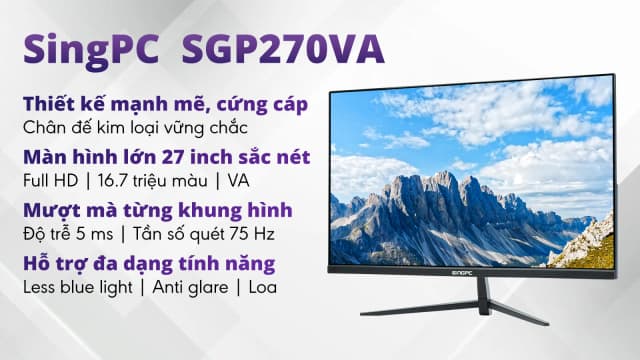 Top 1 so sánh giá Màn hình Gaming SingPC Q27CF120-VAG (27 inch, Full HD, VA, 120Hz, 2ms) - Tìm sản phẩm giá rẻ nhất - Ảnh 9