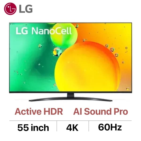 So sánh giá Smart Tivi NanoCell LG AI 4K 55 inch 55NANO76SQA rẻ nhất? - Ảnh 10