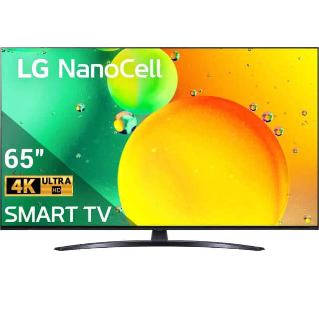 So sánh giá Smart Tivi NanoCell LG AI 4K 65 inch 65NANO76SQA rẻ nhất?