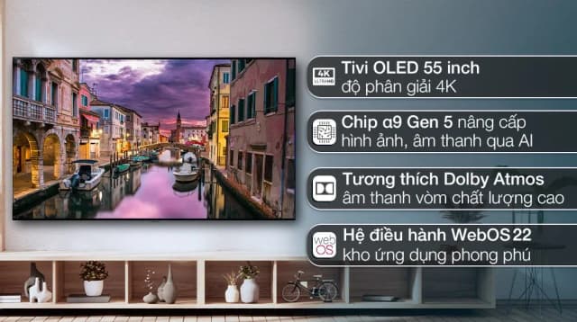 So sánh giá Smart Tivi OLED LG 4K 55 inch 55G2PSA rẻ nhất? - Ảnh 5