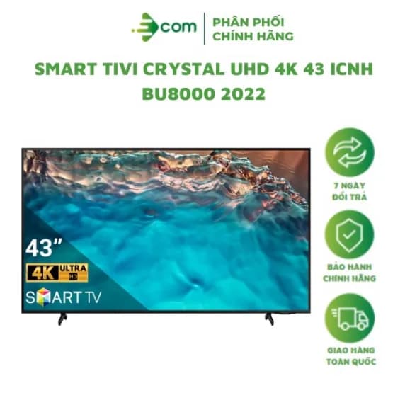 Top 1 so sánh giá Smart Tivi Samsung 4K Crystal UHD 43 inch UA43BU8000 - Tìm sản phẩm giá rẻ nhất - Ảnh 14