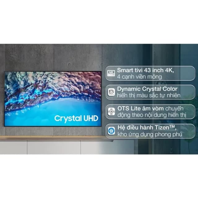 Top 1 so sánh giá Smart Tivi Samsung 4K Crystal UHD 43 inch UA43BU8000 - Tìm sản phẩm giá rẻ nhất - Ảnh 50