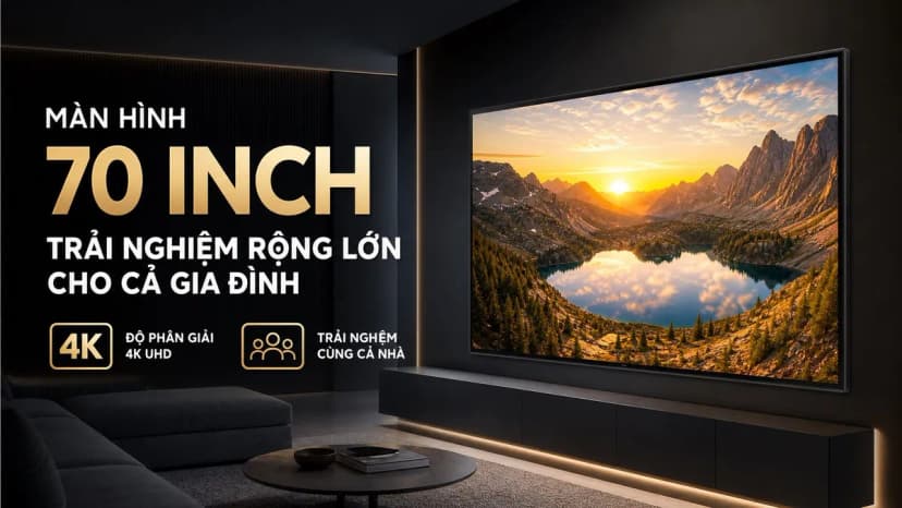 Smart Tivi Crystal UHD Samsung AI 4K 70 inch UA70U8500H - Giá rẻ nhất hôm nay - Ảnh 2