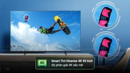 Smart Tivi Hisense 4K 43 inch 43A6Q - Giá rẻ nhất hôm nay - Ảnh 2
